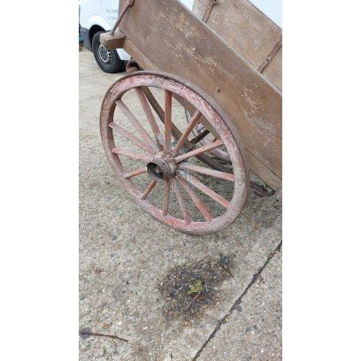 Brown Farm Cart