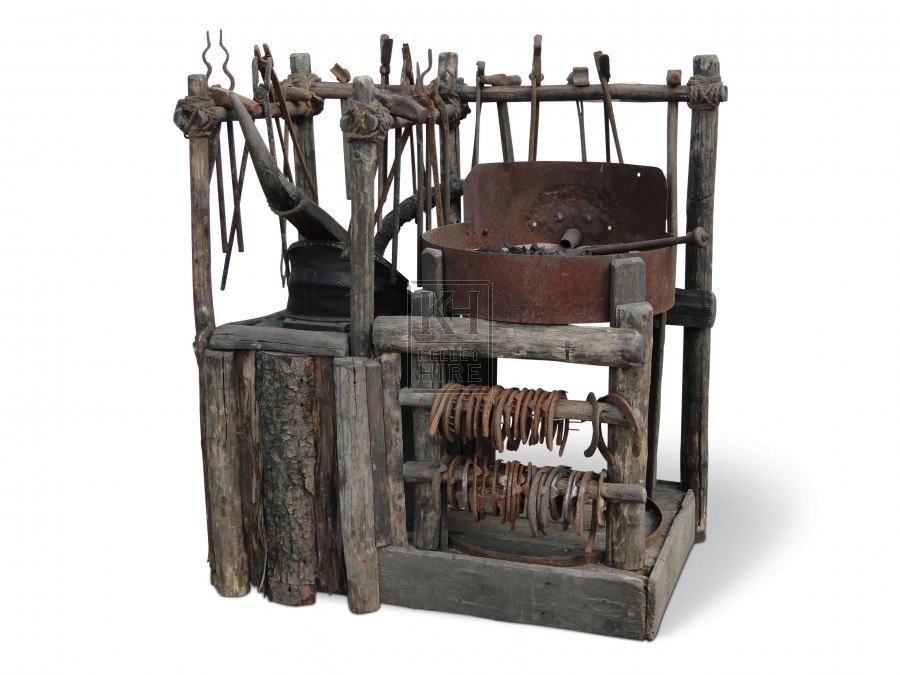 medieval blacksmith forge minecraft